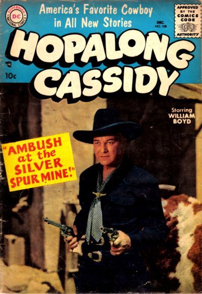 Hopalong Cassidy #108 Comic