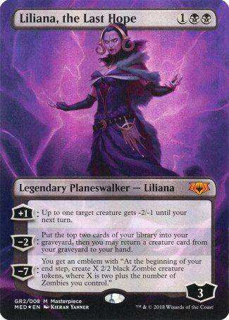 Liliana, the Last Hope (Guilds of Ravnica - Mythic Edition) Trading Card