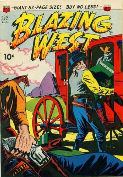 Blazing West #12 Comic