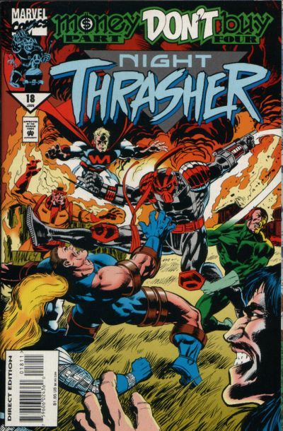 Night Thrasher #18 Comic