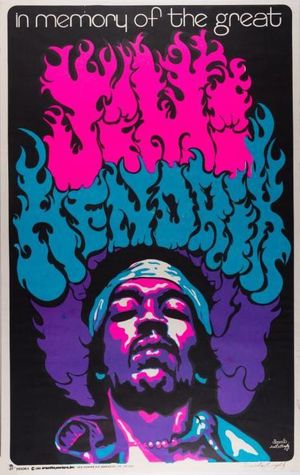 Jimi Hendrix Headshop Poster 1969