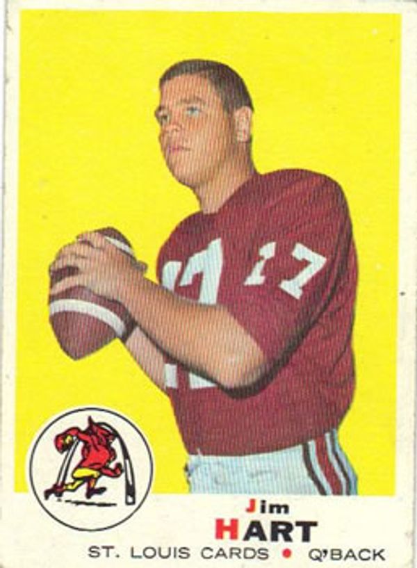 Jim Hart St. Louis Cardinals  Nfl football cards, Topps football cards,  Football cards