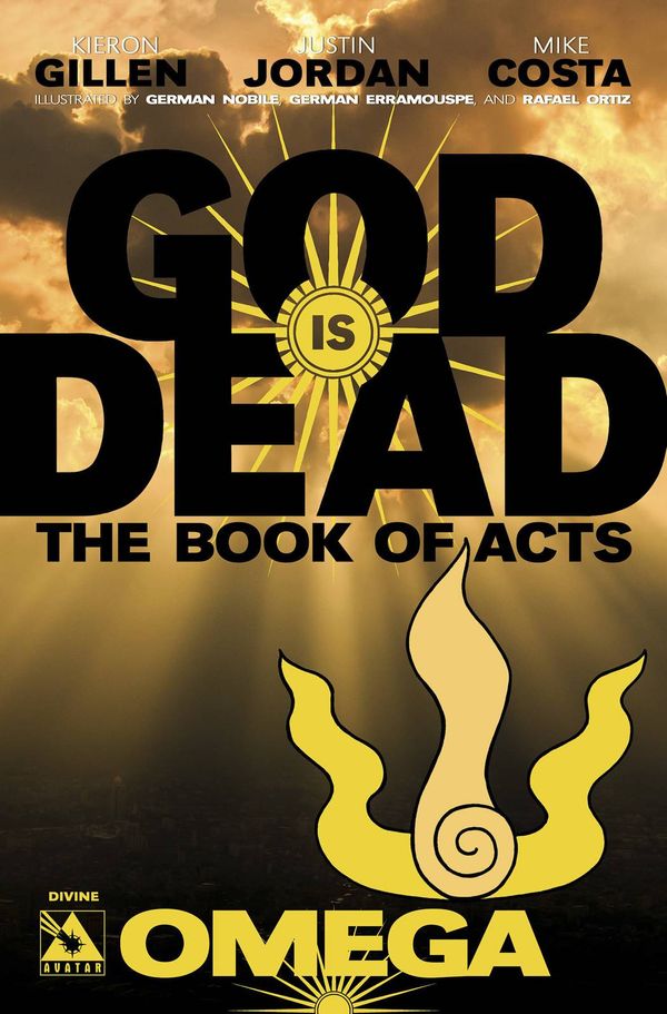 God Is Dead Book Of Acts Omega #2 (Divine Retailer Ord Incv)
