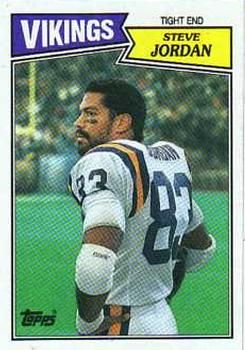 Steve Jordan 1987 Topps #204 Sports Card