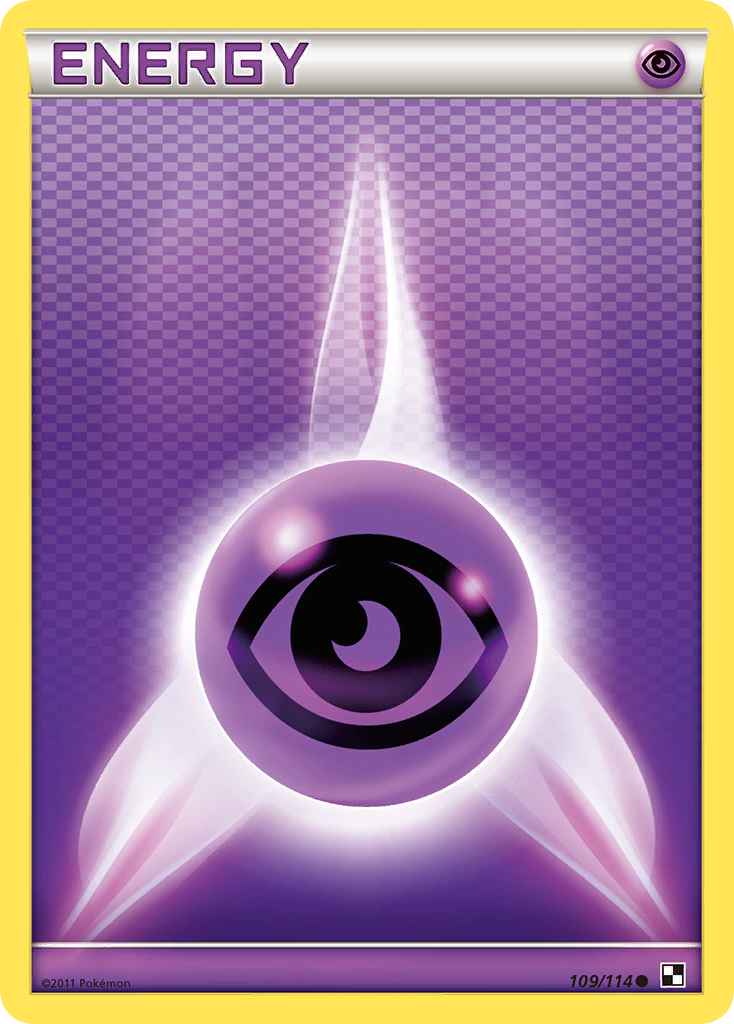 Psychic Energy (109/114) - Black & White Pokémon Card