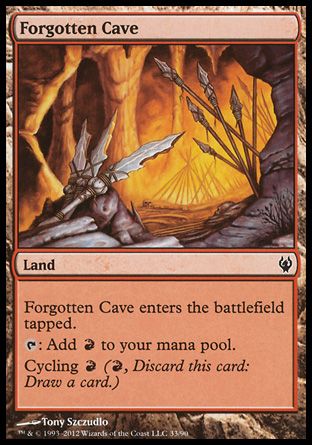 Forgotten Cave (Izzet vs. Golgari) Trading Card