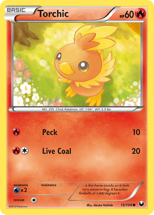 Torchic (15/108) - Dark Explorers