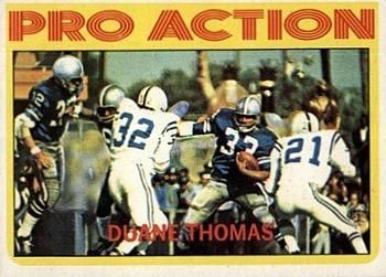 Duane Thomas 1972 Topps #253 Sports Card
