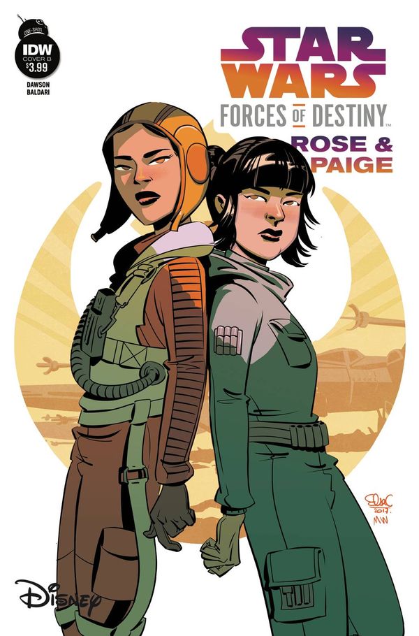 Star Wars Adv Forces Of Destiny Rose & Paige #1 (Cover B)