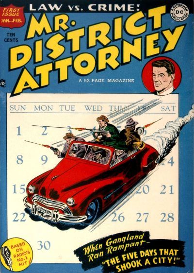 Mr. District Attorney #1 Comic
