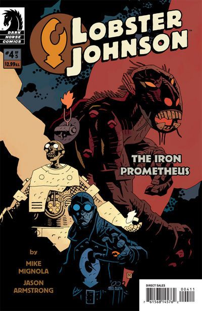 Lobster Johnson: The Iron Prometheus #4 Comic