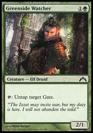 Greenside Watcher (Gatecrash) Trading Card