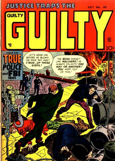 Justice Traps the Guilty #40 Comic