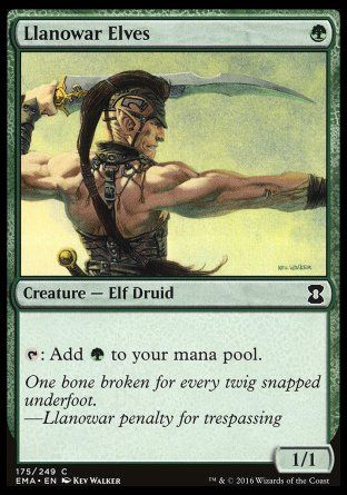 Llanowar Elves (Eternal Masters) Trading Card