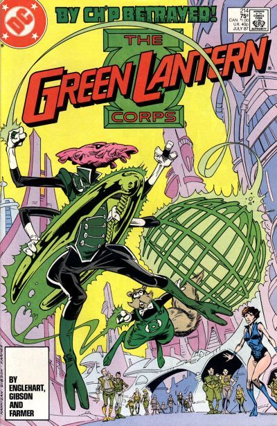 Green Lantern Corps #214 Comic
