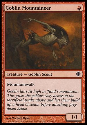 Goblin Mountaineer (Shards of Alara)