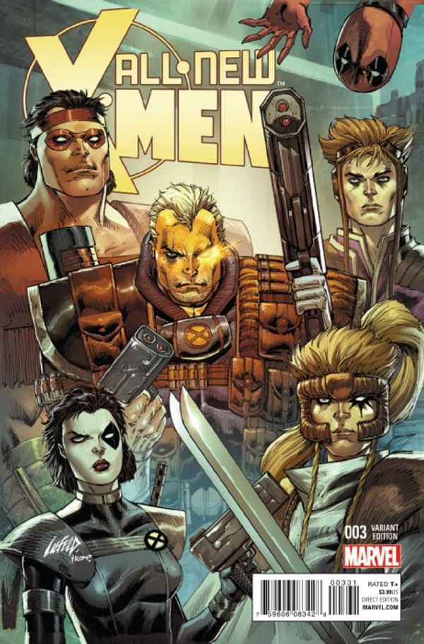 All New X-men #3 (Liefeld Marvel 92 Variant)
