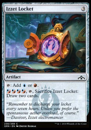 Izzet Locket (Guilds of Ravnica) Trading Card