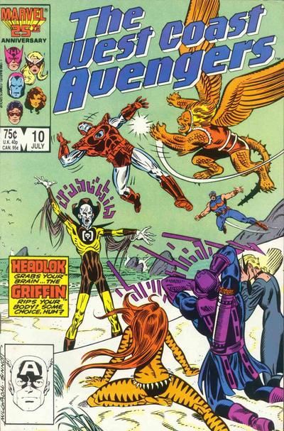 West Coast Avengers #10 Comic