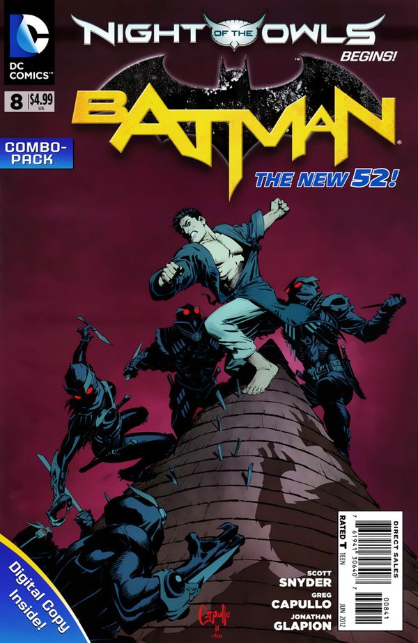 Batman #8 (Combo Pack Edition)