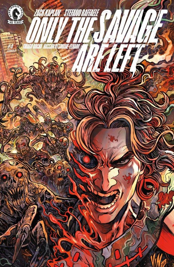 Only the Savage Are Left #4 (Cover B Vincenzo Riccardi Variant) Comic