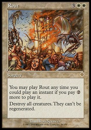 Rout (Invasion) Trading Card