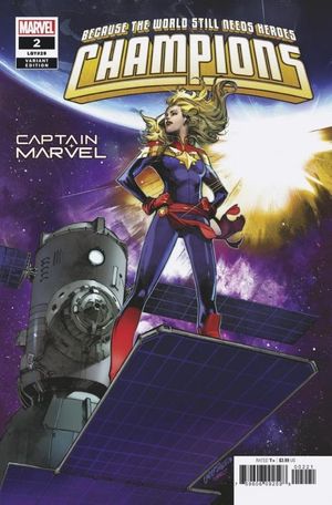 Champions #2 (Larraz Captain Marvel Variant)