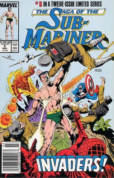 Saga of the Sub-Mariner #5 Comic