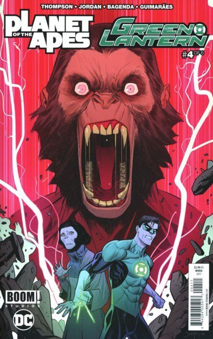 Planet of the Apes / Green Lantern #4 Comic