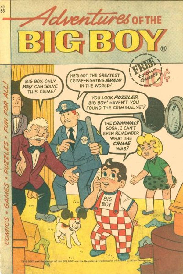Adventures of Big Boy #88 [West]