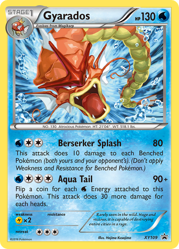 Gyarados (XY109) - XY Black Star Promos