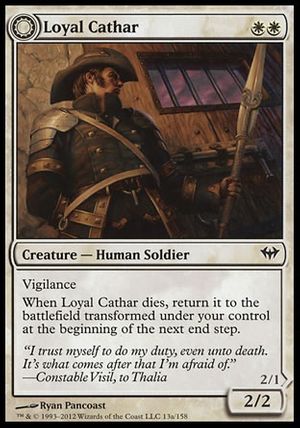 Loyal Cathar (Dark Ascension)