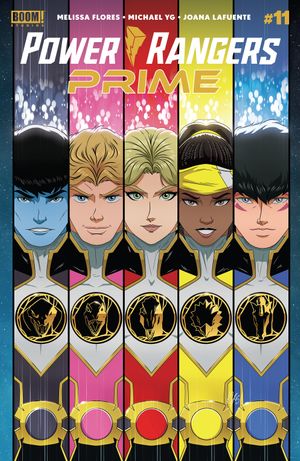 Power Rangers Prime #11 (H Foc Reveal Variant Dressed Jones)