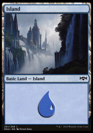 Island (Ravnica Allegiance) Trading Card