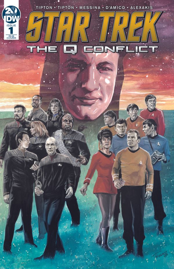 Star Trek: The Q Conflict #1 (25 Copy Cover Woodward)