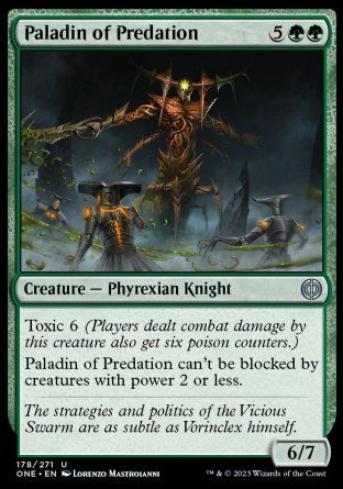 Paladin of Predation (Phyrexia: All Will Be One) Trading Card