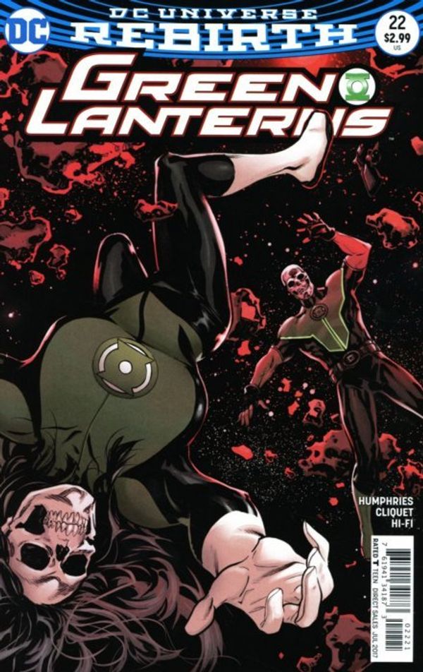 Green Lanterns #22 (Variant Cover)