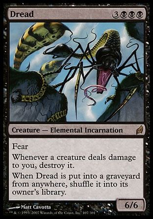 Dread (Lorwyn) Trading Card