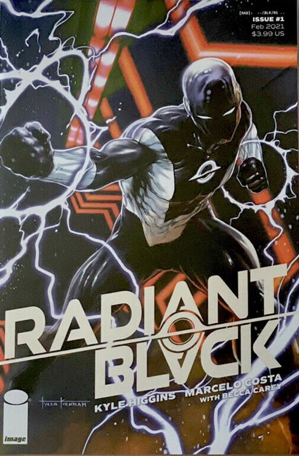 Radiant Black #1 (Kirkham Variant Cover)