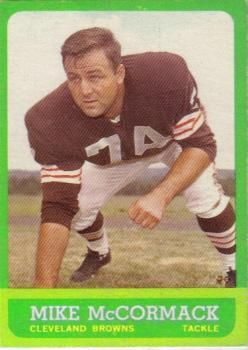 1963 TOPPS #20 BILL GLASS CLEVELAND BROWNS