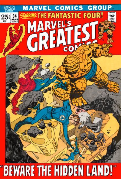 Marvel's Greatest Comics #34 Comic