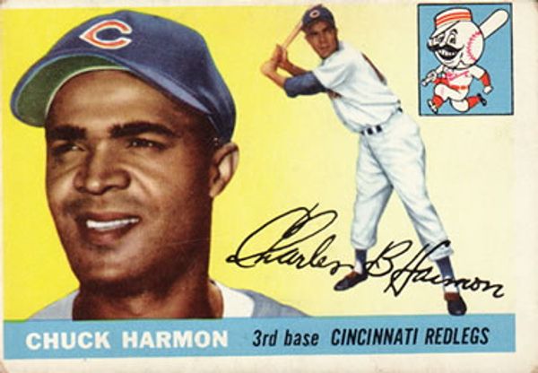 Chuck Harmon 1955 Topps #82