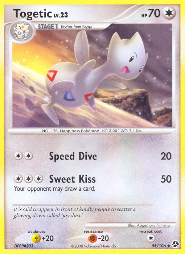 Togetic (55/106) - Great Encounters Pokémon Card