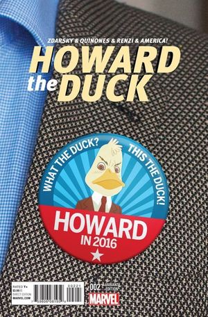 Howard The Duck #2 (Vote Howard Variant)