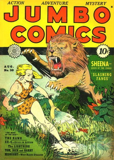 Jumbo Comics #30 Comic