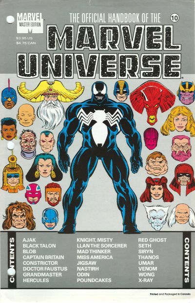 Official Handbook of the Marvel Universe Master Edition #10 Comic