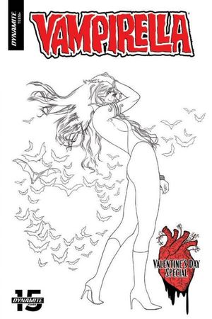 Vampirella Valentine's Day Special  #1 (10 Copy Gunduz B&w Cover)