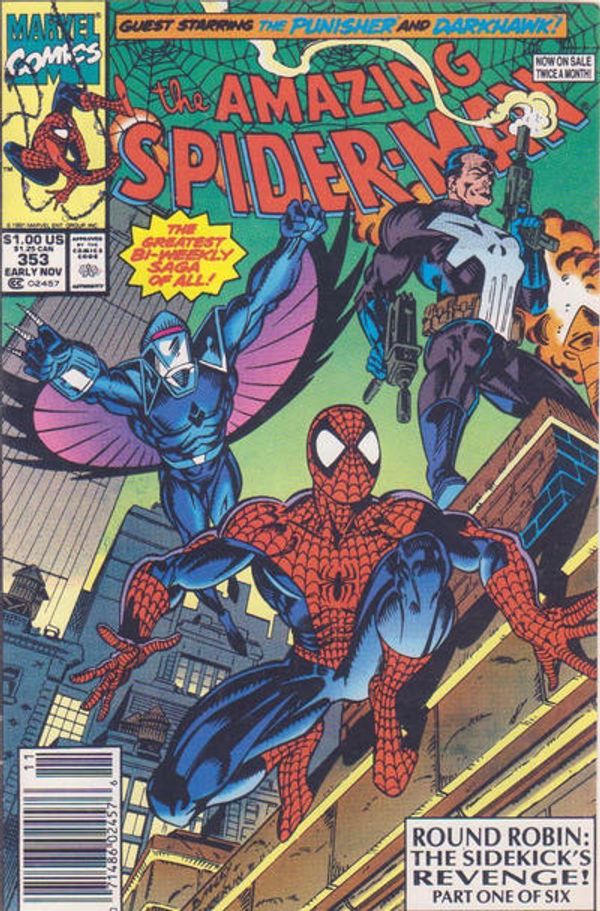 Amazing Spider-Man #353 (Newsstand Edition)