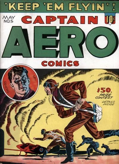 Captain Aero Comics #5 Comic