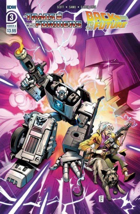 Transformers/Back to the Future #3 Comic